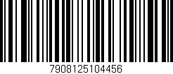 Código de barras (EAN, GTIN, SKU, ISBN): '7908125104456'