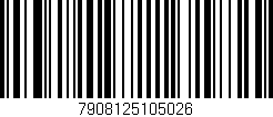 Código de barras (EAN, GTIN, SKU, ISBN): '7908125105026'