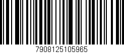 Código de barras (EAN, GTIN, SKU, ISBN): '7908125105965'