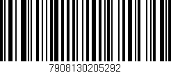 Código de barras (EAN, GTIN, SKU, ISBN): '7908130205292'