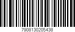 Código de barras (EAN, GTIN, SKU, ISBN): '7908130205438'
