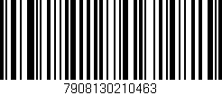 Código de barras (EAN, GTIN, SKU, ISBN): '7908130210463'