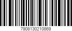 Código de barras (EAN, GTIN, SKU, ISBN): '7908130210869'