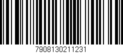 Código de barras (EAN, GTIN, SKU, ISBN): '7908130211231'