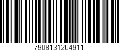 Código de barras (EAN, GTIN, SKU, ISBN): '7908131204911'