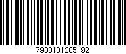 Código de barras (EAN, GTIN, SKU, ISBN): '7908131205192'