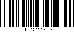 Código de barras (EAN, GTIN, SKU, ISBN): '7908131216747'