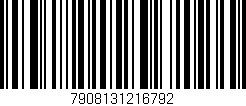 Código de barras (EAN, GTIN, SKU, ISBN): '7908131216792'