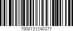 Código de barras (EAN, GTIN, SKU, ISBN): '7908131240377'