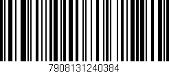 Código de barras (EAN, GTIN, SKU, ISBN): '7908131240384'