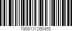 Código de barras (EAN, GTIN, SKU, ISBN): '7908131265455'