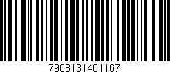 Código de barras (EAN, GTIN, SKU, ISBN): '7908131401167'