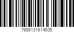 Código de barras (EAN, GTIN, SKU, ISBN): '7908131614635'