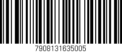 Código de barras (EAN, GTIN, SKU, ISBN): '7908131635005'