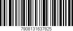 Código de barras (EAN, GTIN, SKU, ISBN): '7908131637825'
