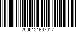 Código de barras (EAN, GTIN, SKU, ISBN): '7908131637917'