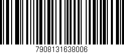 Código de barras (EAN, GTIN, SKU, ISBN): '7908131638006'