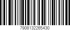 Código de barras (EAN, GTIN, SKU, ISBN): '7908132265430'