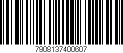 Código de barras (EAN, GTIN, SKU, ISBN): '7908137400607'