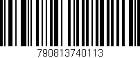 Código de barras (EAN, GTIN, SKU, ISBN): '790813740113'