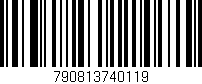 Código de barras (EAN, GTIN, SKU, ISBN): '790813740119'
