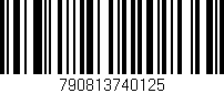 Código de barras (EAN, GTIN, SKU, ISBN): '790813740125'