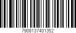 Código de barras (EAN, GTIN, SKU, ISBN): '7908137401352'