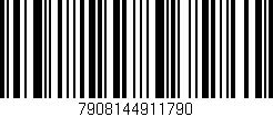 Código de barras (EAN, GTIN, SKU, ISBN): '7908144911790'