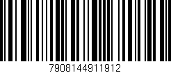 Código de barras (EAN, GTIN, SKU, ISBN): '7908144911912'