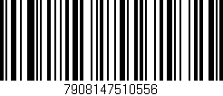 Código de barras (EAN, GTIN, SKU, ISBN): '7908147510556'