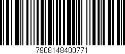 Código de barras (EAN, GTIN, SKU, ISBN): '7908148400771'