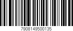 Código de barras (EAN, GTIN, SKU, ISBN): '7908149500135'