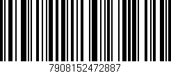 Código de barras (EAN, GTIN, SKU, ISBN): '7908152472887'