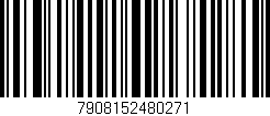 Código de barras (EAN, GTIN, SKU, ISBN): '7908152480271'