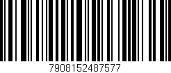 Código de barras (EAN, GTIN, SKU, ISBN): '7908152487577'