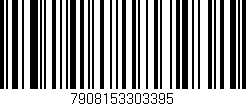 Código de barras (EAN, GTIN, SKU, ISBN): '7908153303395'