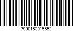Código de barras (EAN, GTIN, SKU, ISBN): '7908153815553'