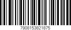 Código de barras (EAN, GTIN, SKU, ISBN): '7908153821875'