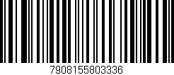 Código de barras (EAN, GTIN, SKU, ISBN): '7908155803336'