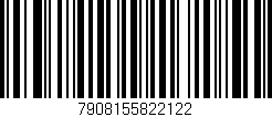 Código de barras (EAN, GTIN, SKU, ISBN): '7908155822122'