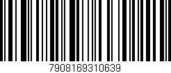 Código de barras (EAN, GTIN, SKU, ISBN): '7908169310639'