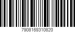 Código de barras (EAN, GTIN, SKU, ISBN): '7908169310820'