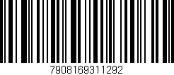 Código de barras (EAN, GTIN, SKU, ISBN): '7908169311292'
