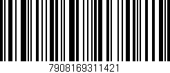 Código de barras (EAN, GTIN, SKU, ISBN): '7908169311421'