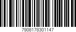 Código de barras (EAN, GTIN, SKU, ISBN): '7908178301147'