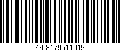 Código de barras (EAN, GTIN, SKU, ISBN): '7908179511019'