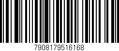 Código de barras (EAN, GTIN, SKU, ISBN): '7908179516168'