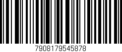 Código de barras (EAN, GTIN, SKU, ISBN): '7908179545878'