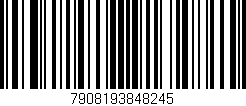 Código de barras (EAN, GTIN, SKU, ISBN): '7908193848245'