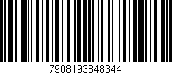 Código de barras (EAN, GTIN, SKU, ISBN): '7908193848344'